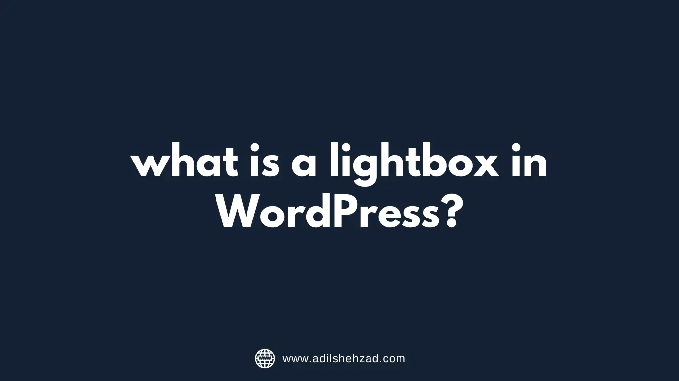 what is a lightbox in wordpress