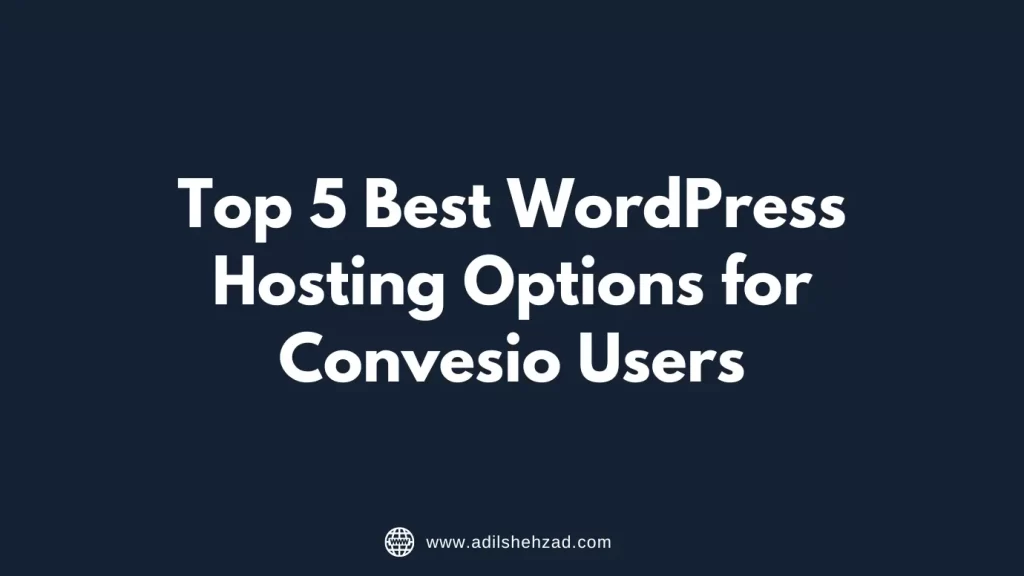 wordpress hosting options for convesio